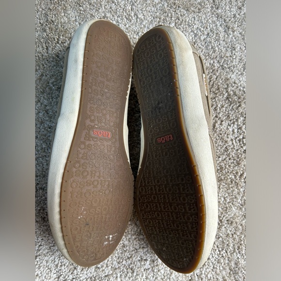 Taos Beige Dandy Canvas Slip On Shoes Womens Size 8.5 Loafers - Picture 9 of 9